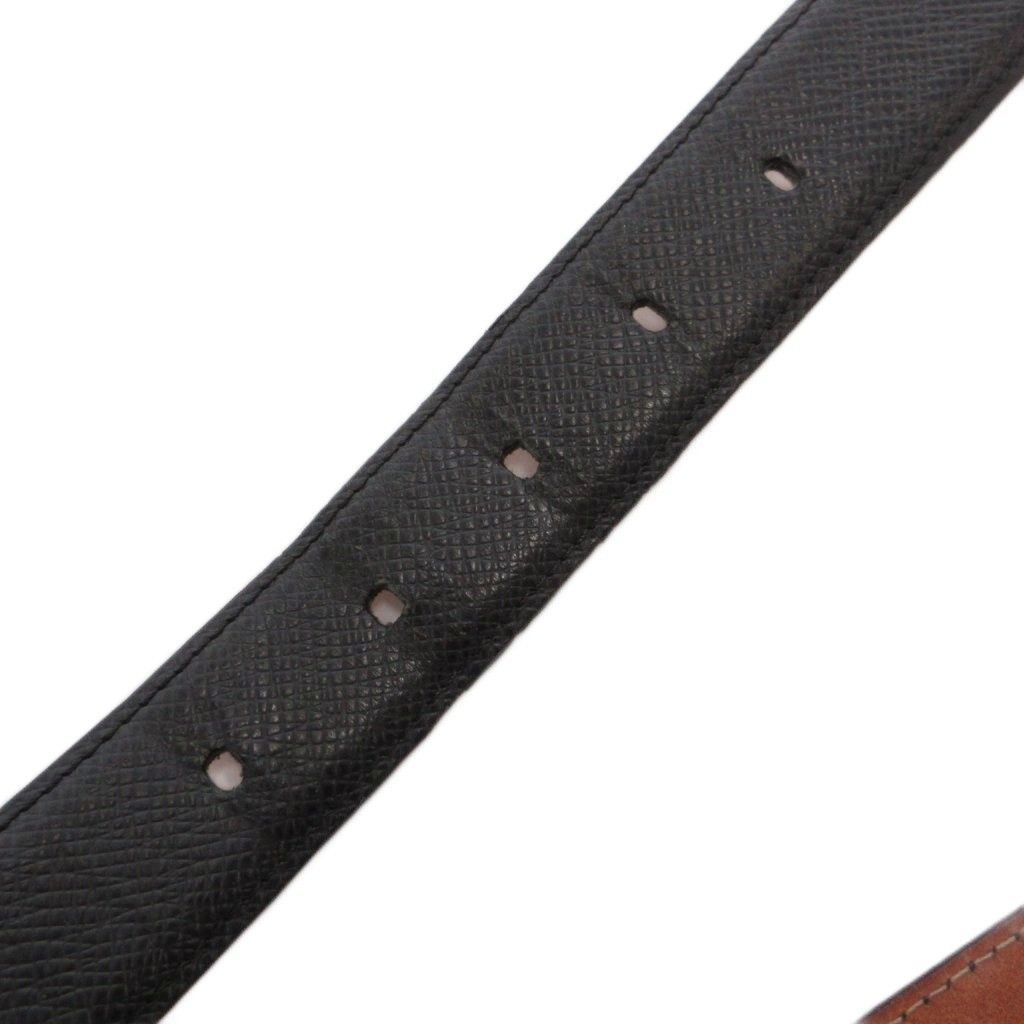 Louis Vuitton Taiga Ceinture Classic Belt Leather Black — view 7
