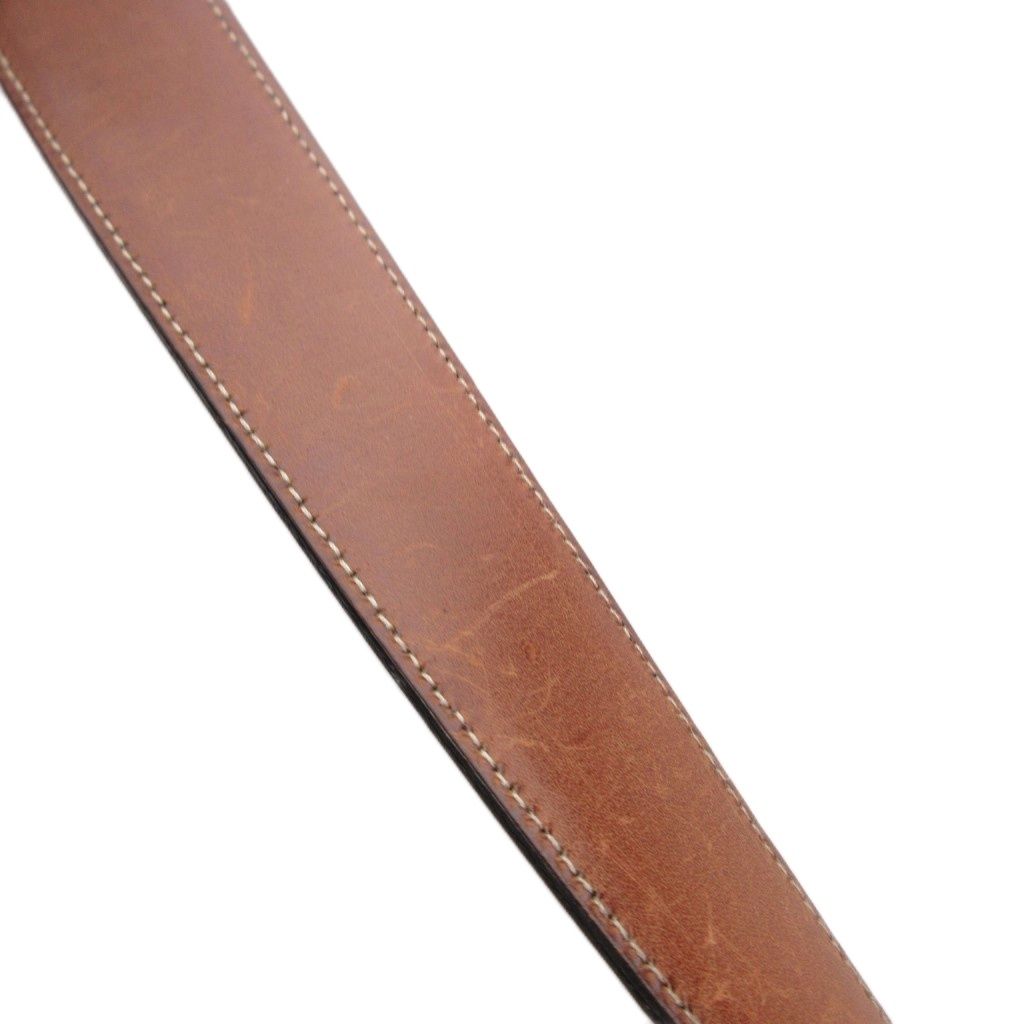 Dolce & Gabbana Belt Logo Plate Studs Leather Black — view 7