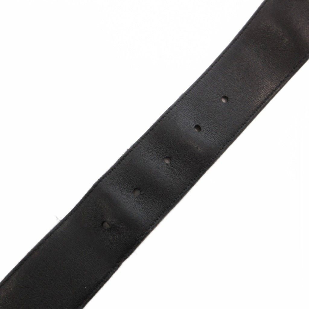 Louis Vuitton Damier Graphite Belt Ceinture Leather Black — view 6