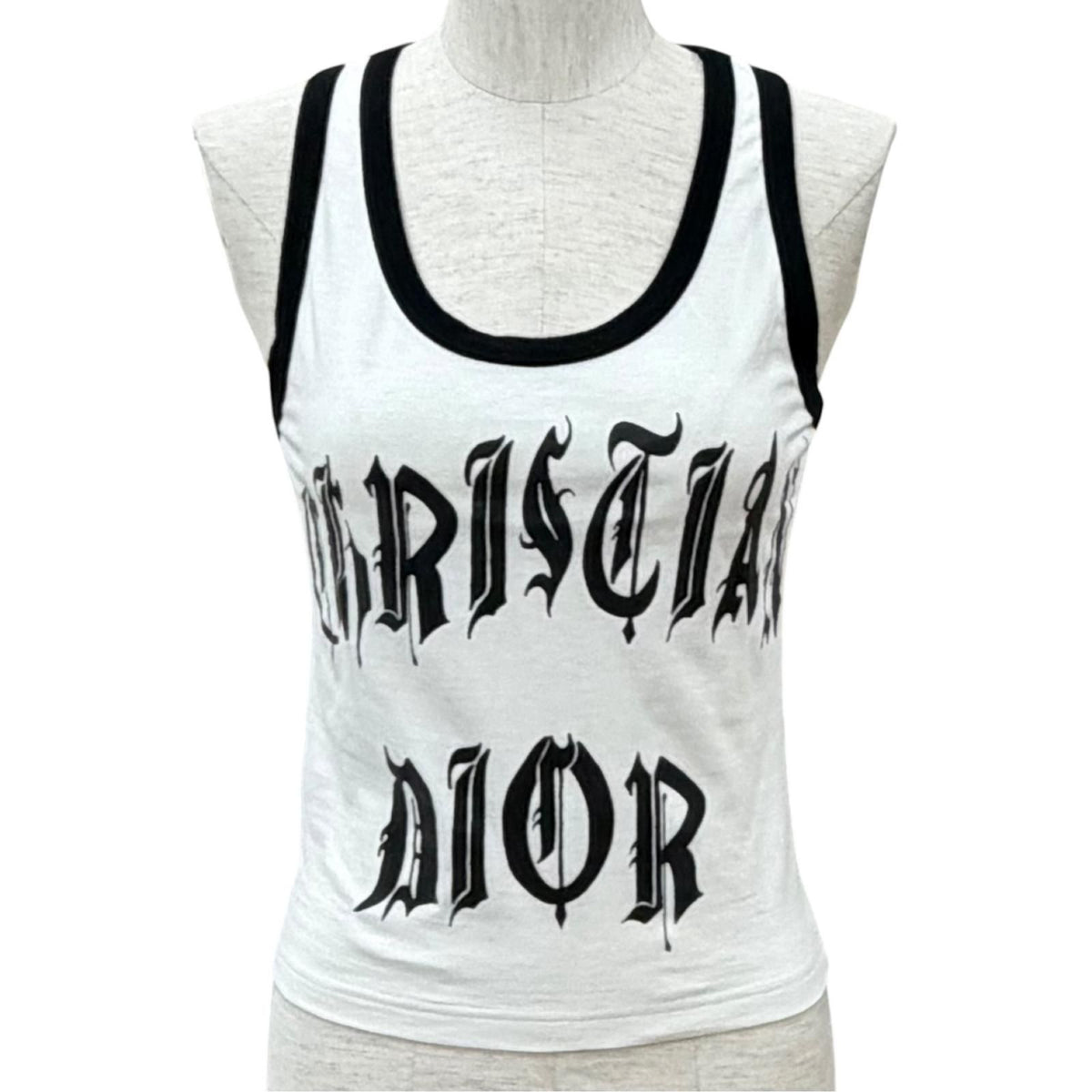 Dior Cotton 100% John Galliano Era Tank Top 38