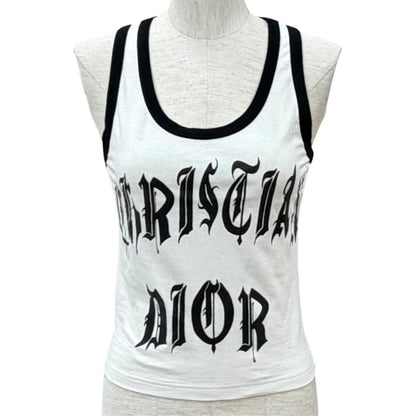 Dior Cotton 100% John Galliano Era Tank Top 38