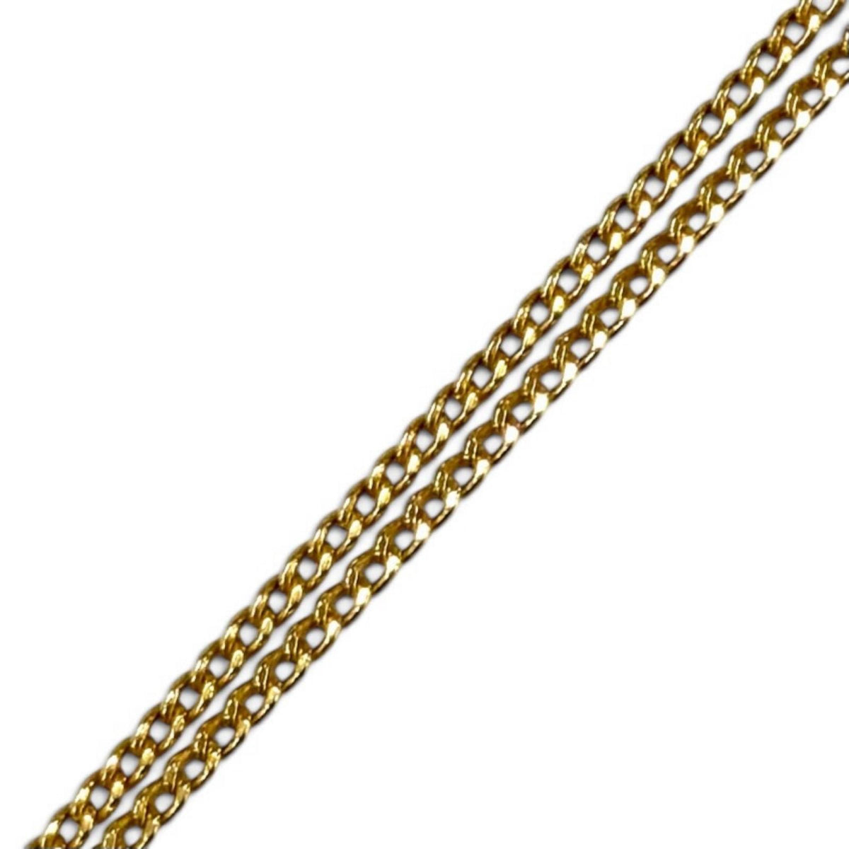 Tiffany & Co 750 Three Hoop Diamond Pendant Yellow Gold — view 6