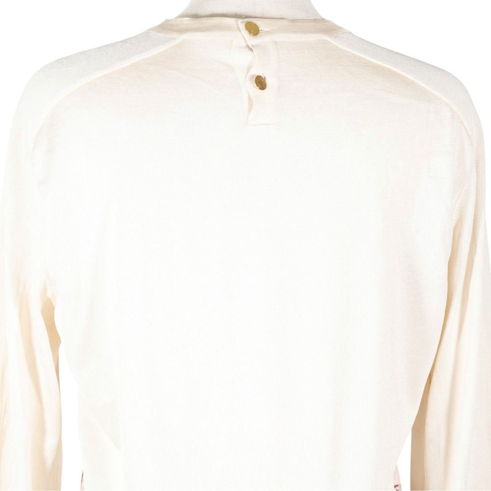 Hermes Couvee D'hermes Chicks Silk Beige Sweater — view 4