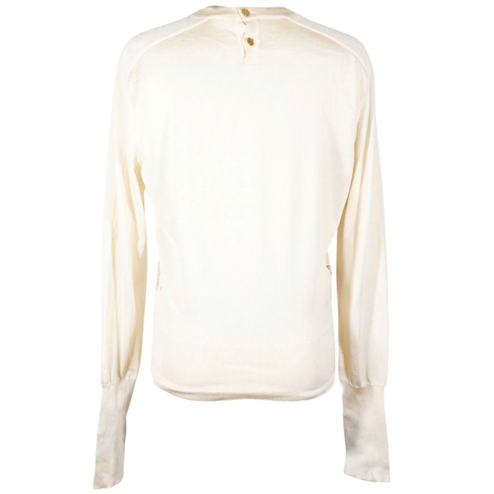 Hermes Couvee D'hermes Chicks Silk Beige Sweater — view 3
