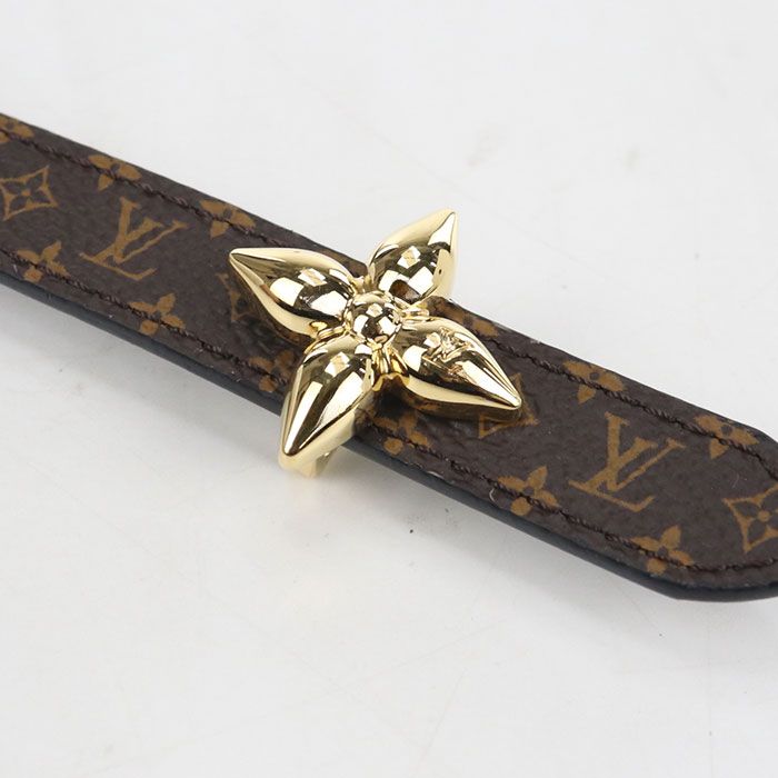 Louis Vuitton LV Mini Flower Glam 15 Belt Monogram Canvas Leather — view 2