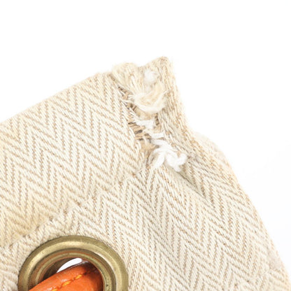 Hermes Aline PM Toile Chevron Leather Shoulder Bag — view 8