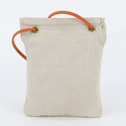 Hermes Aline PM Toile Chevron Leather Shoulder Bag — view 3