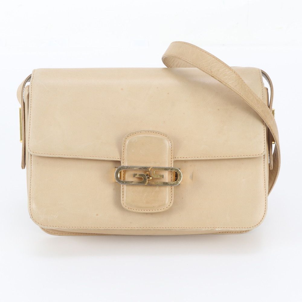Gucci Vintage Leather Shoulder Bag