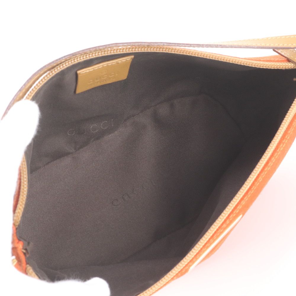 Gucci Leather Handbag Pouch Po Tote — view 7