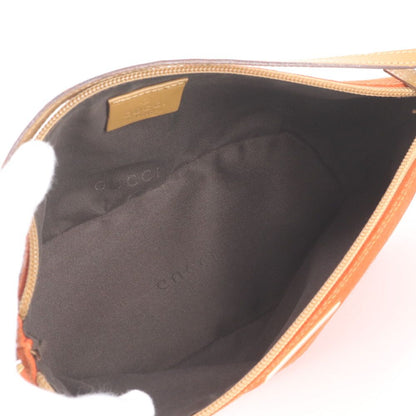 Gucci Leather Handbag Pouch Po Tote — view 7