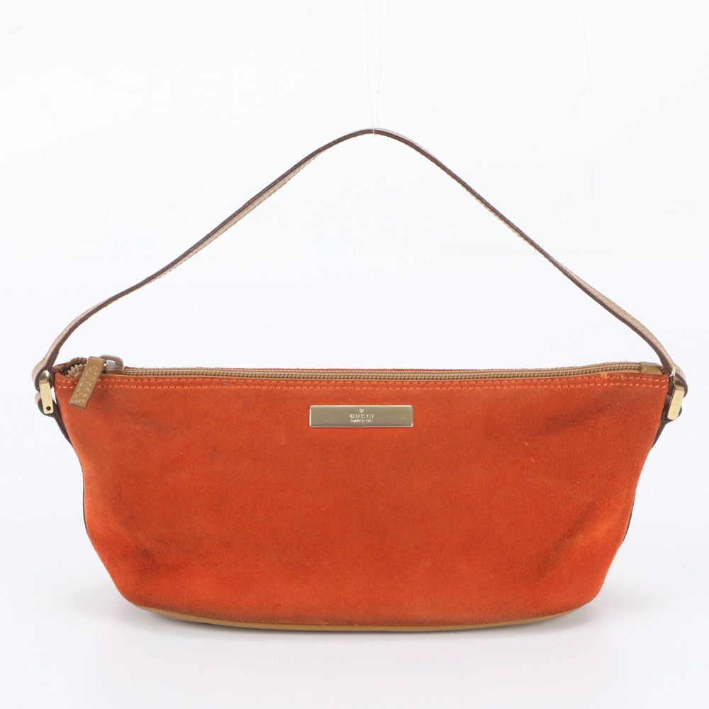 Gucci Leather Handbag Pouch Po Tote
