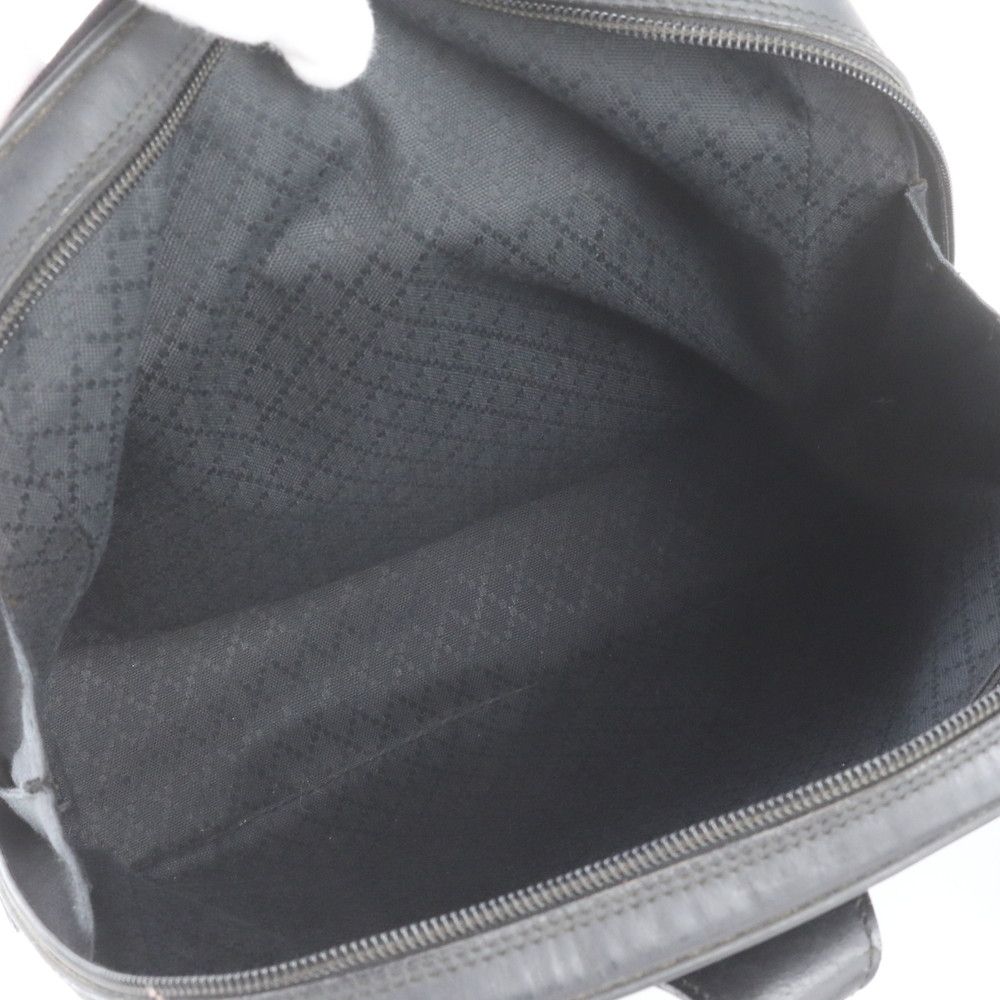 Gucci Vintage Bamboo 5 Leather Backpack — view 7