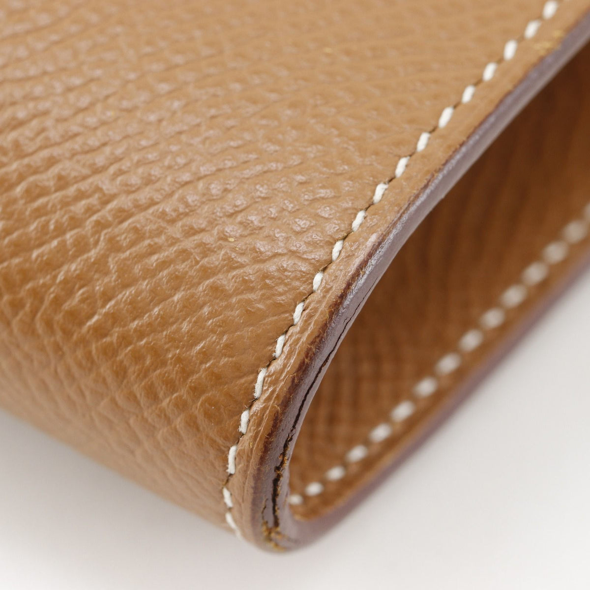Hermes Kelly Wallet to Go Veau Epsom Gold Brown — view 4