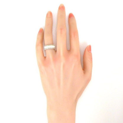 Gucci Ring Icon GG Logo White Ceramic 18k Yellow Gold — view 7