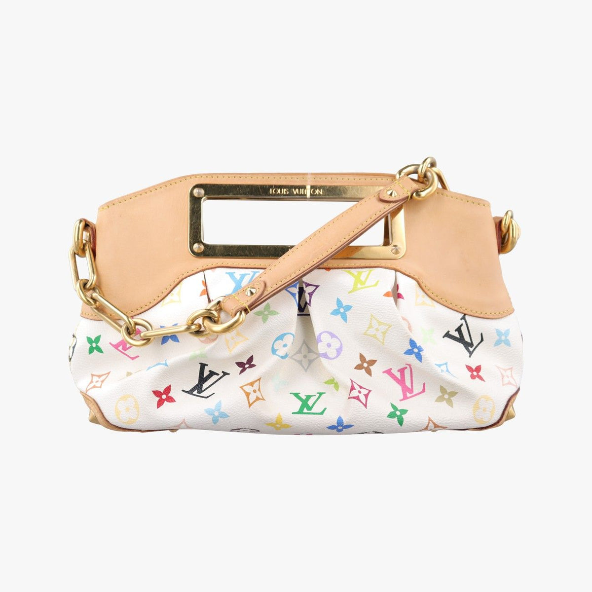 Louis Vuitton Judy PM Blanc Monogram Multicolor
