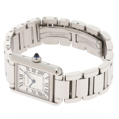 Cartier Tank Must de Cartier SM Watch Steel Silver Dial Quartz — view 3