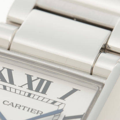 Cartier Tank Must de Cartier SM Watch Steel Silver Dial Quartz — view 6