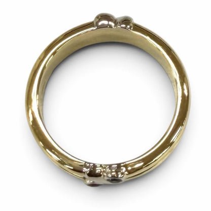 Tiffany & Co 750 Signature Sapphire Ruby Ring JP — view 5