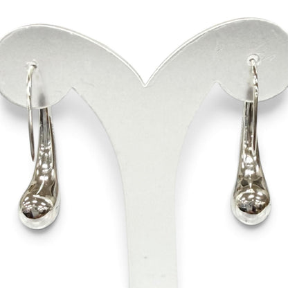 Tiffany & Co Elsa Peretti Teardrop Earrings 925 Silver — view 3
