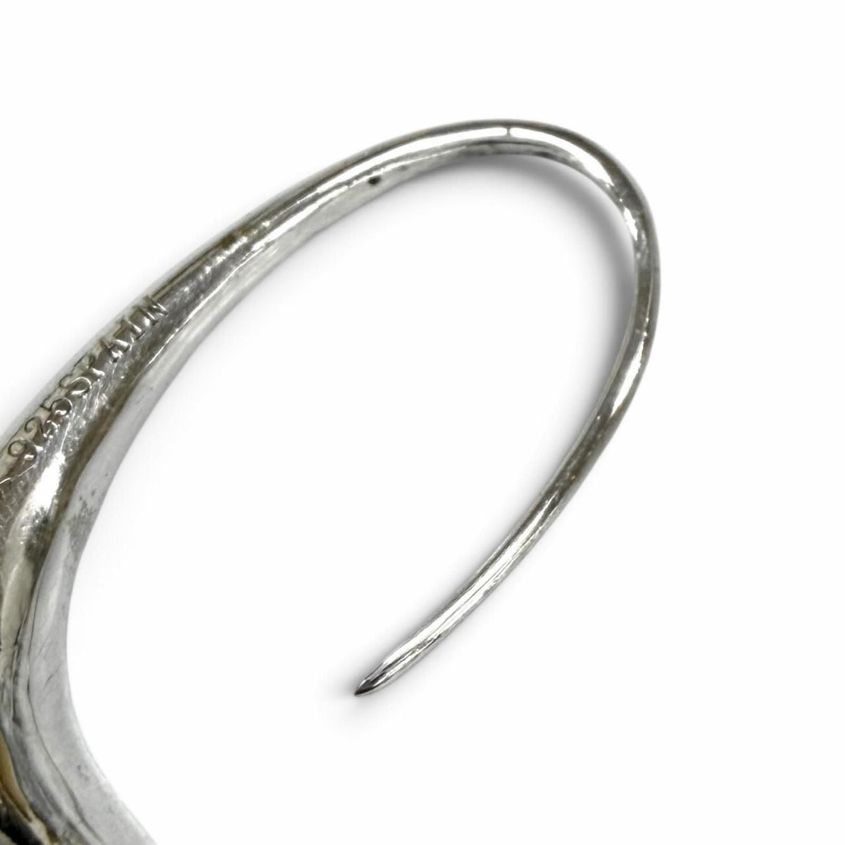 Tiffany & Co Elsa Peretti Teardrop Earrings 925 Silver — view 4