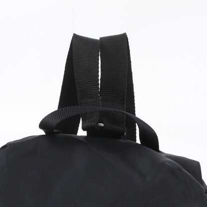 Prada Tessuto Nylon Triangle Logo Leather Backpack — view 2