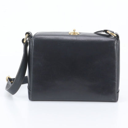 Gucci Vintage Turnlock Leather Shoulder Bag — view 3