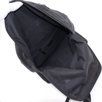 Gucci GG Nylon Leather Backpack Shoulder Bag — view 7