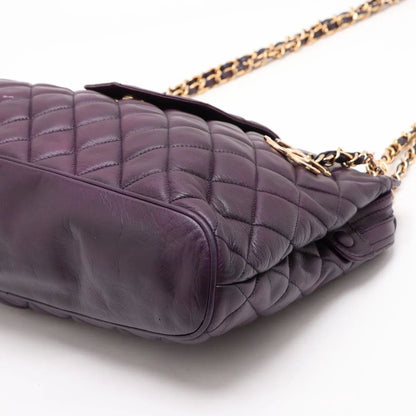 Chanel Card Quilted Lambskin Leather Chain Shoulder Bag — view 3
