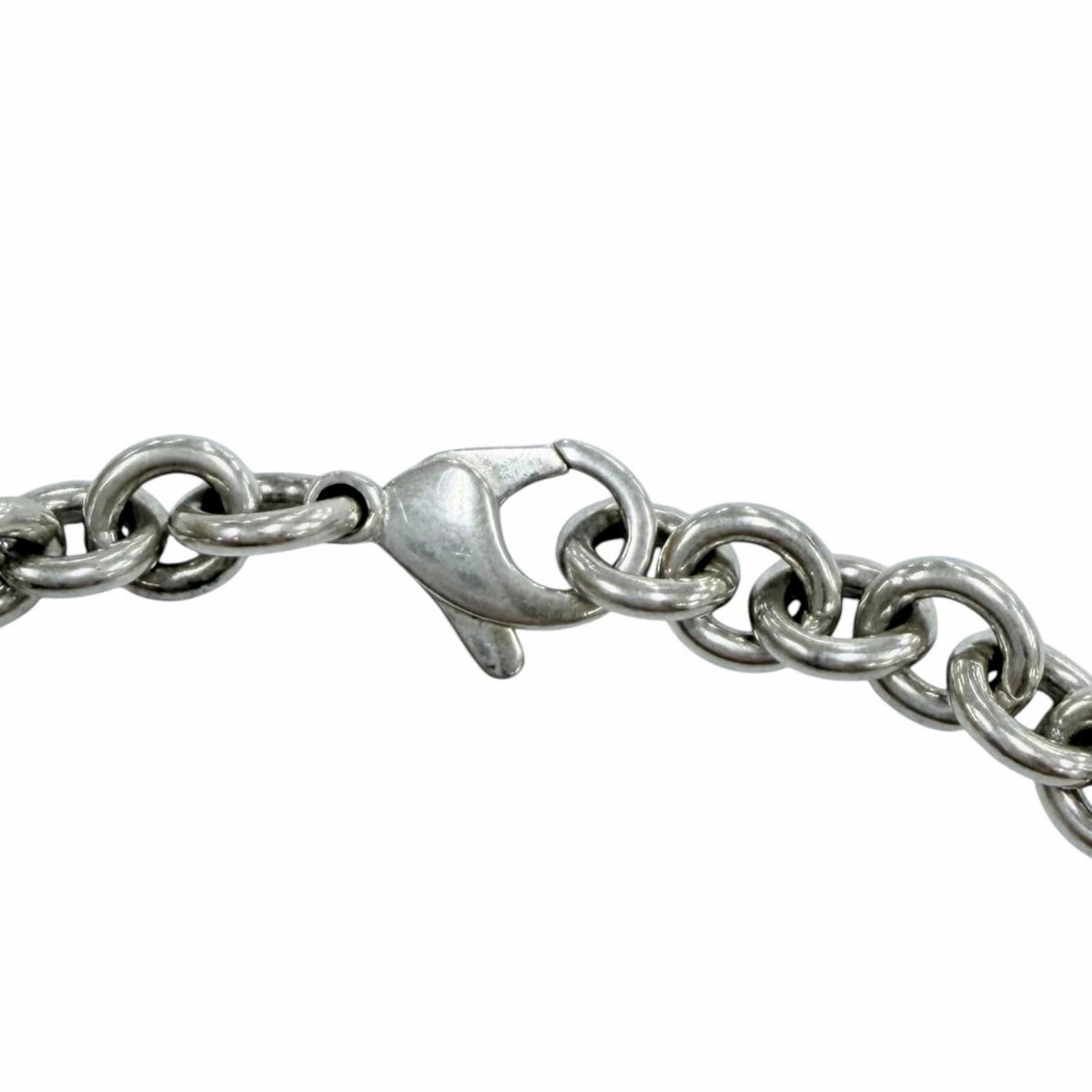 Tiffany & Co Return to Tiffany Heart Lock Choker 925 Necklace Silver — view 6