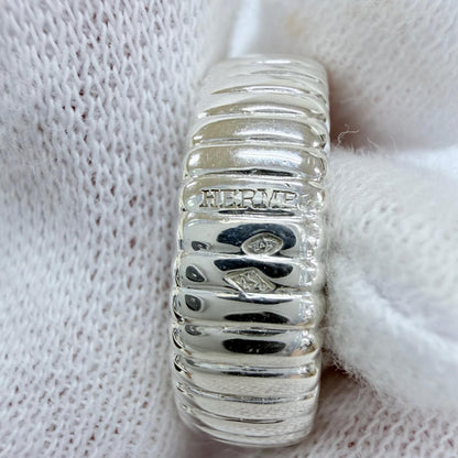 Hermes 18k Ring Yellow Gold Silver JP — view 4