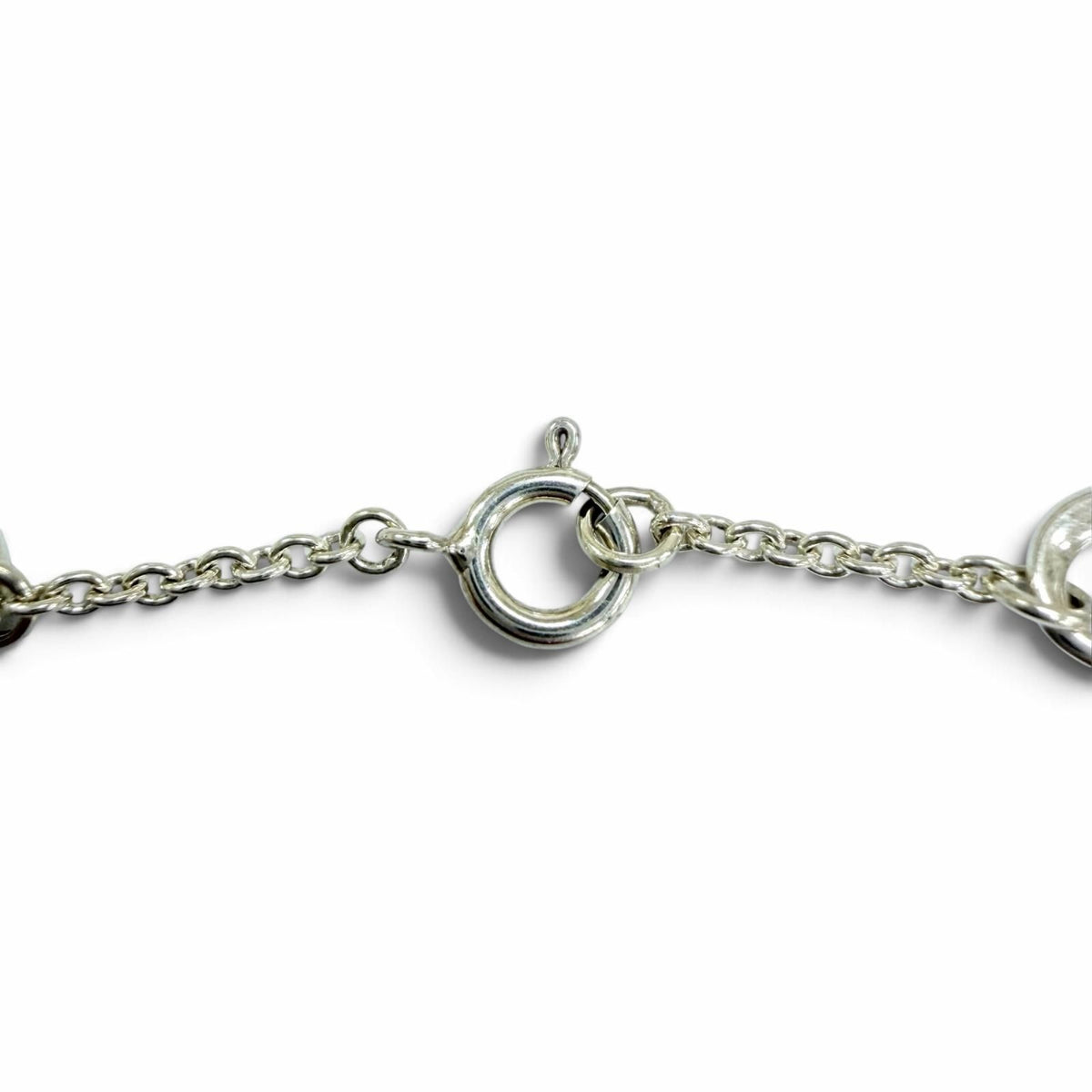 Tiffany & Co Elsa Peretti Open Heart Bracelet 925 Silver — view 4