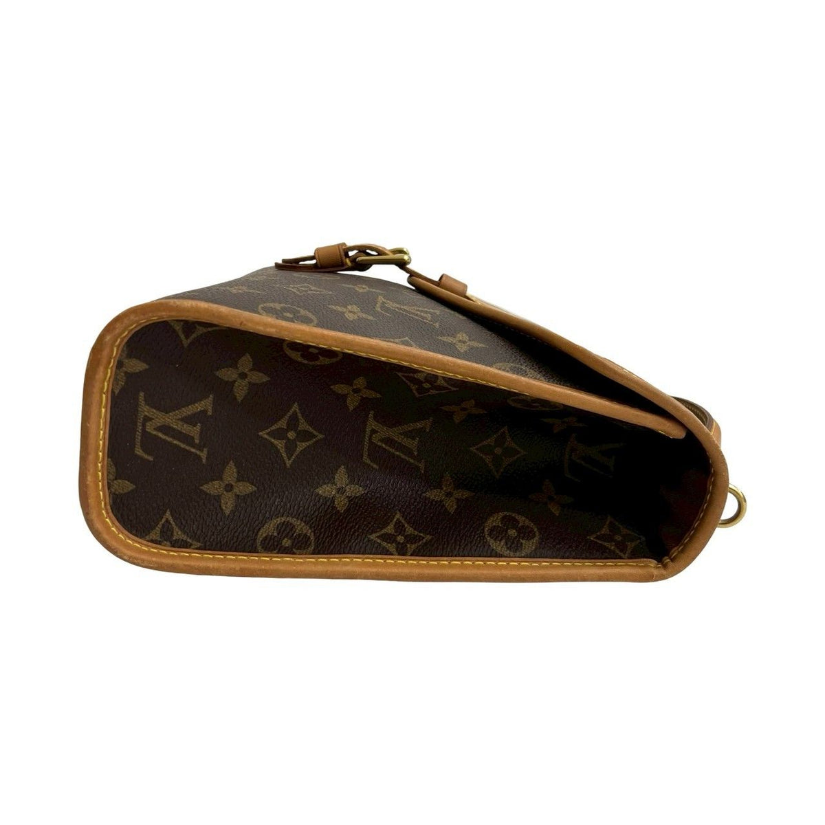 Louis Vuitton Vintage Bel Air Monogram Leather 2-Way Shoulder Bag Brown — view 6