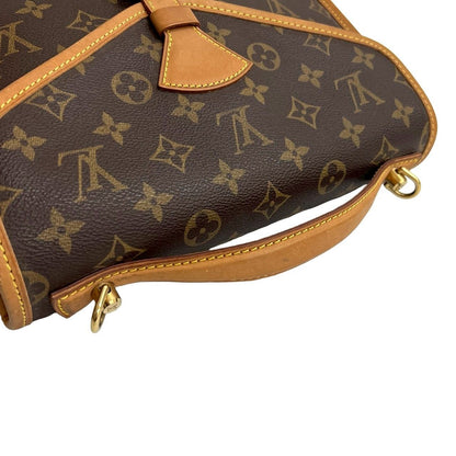 Louis Vuitton Vintage Bel Air Monogram Leather 2-Way Shoulder Bag Brown — view 4