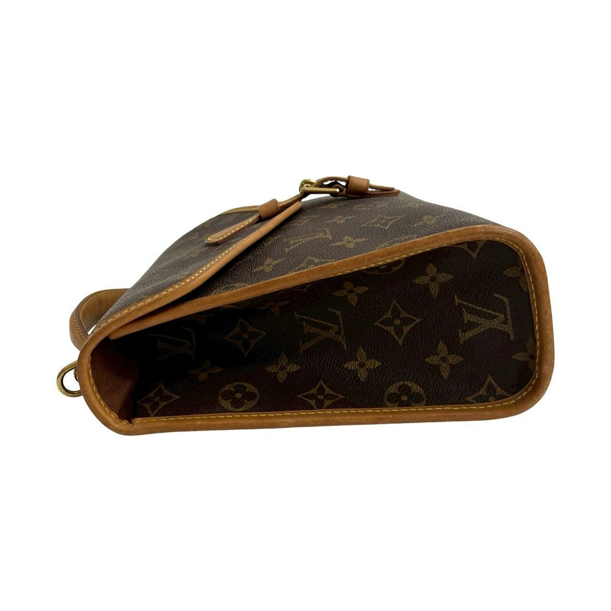 Louis Vuitton Vintage Bel Air Monogram Leather 2-Way Shoulder Bag Brown — view 5