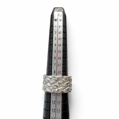 Hermes Diane 925 Ring Silver 53 JP — view 6