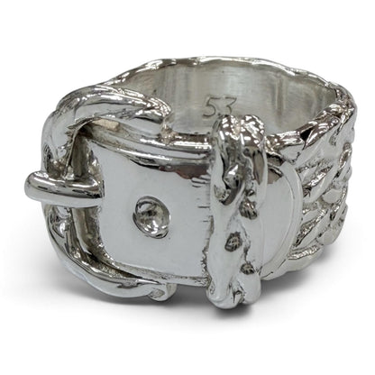 Hermes Diane 925 Ring Silver 53 JP