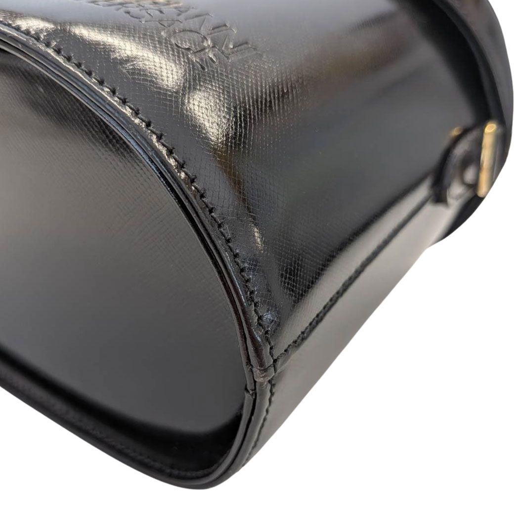 Versace Bag Handbag Leather Vanity Black — view 5
