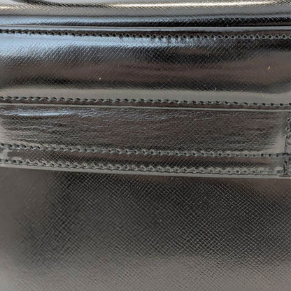 Versace Bag Handbag Leather Vanity Black — view 8
