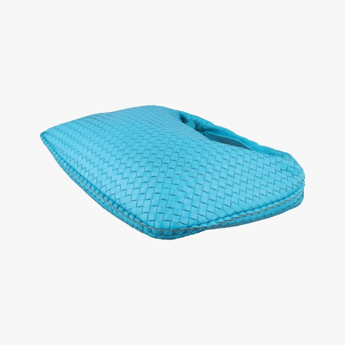 Bottega Veneta Intrecciato Blue Lambskin — view 4