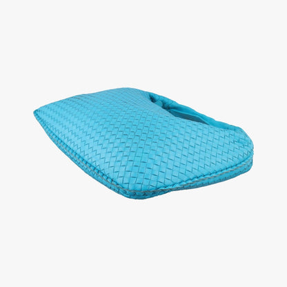 Bottega Veneta Intrecciato Blue Lambskin — view 4