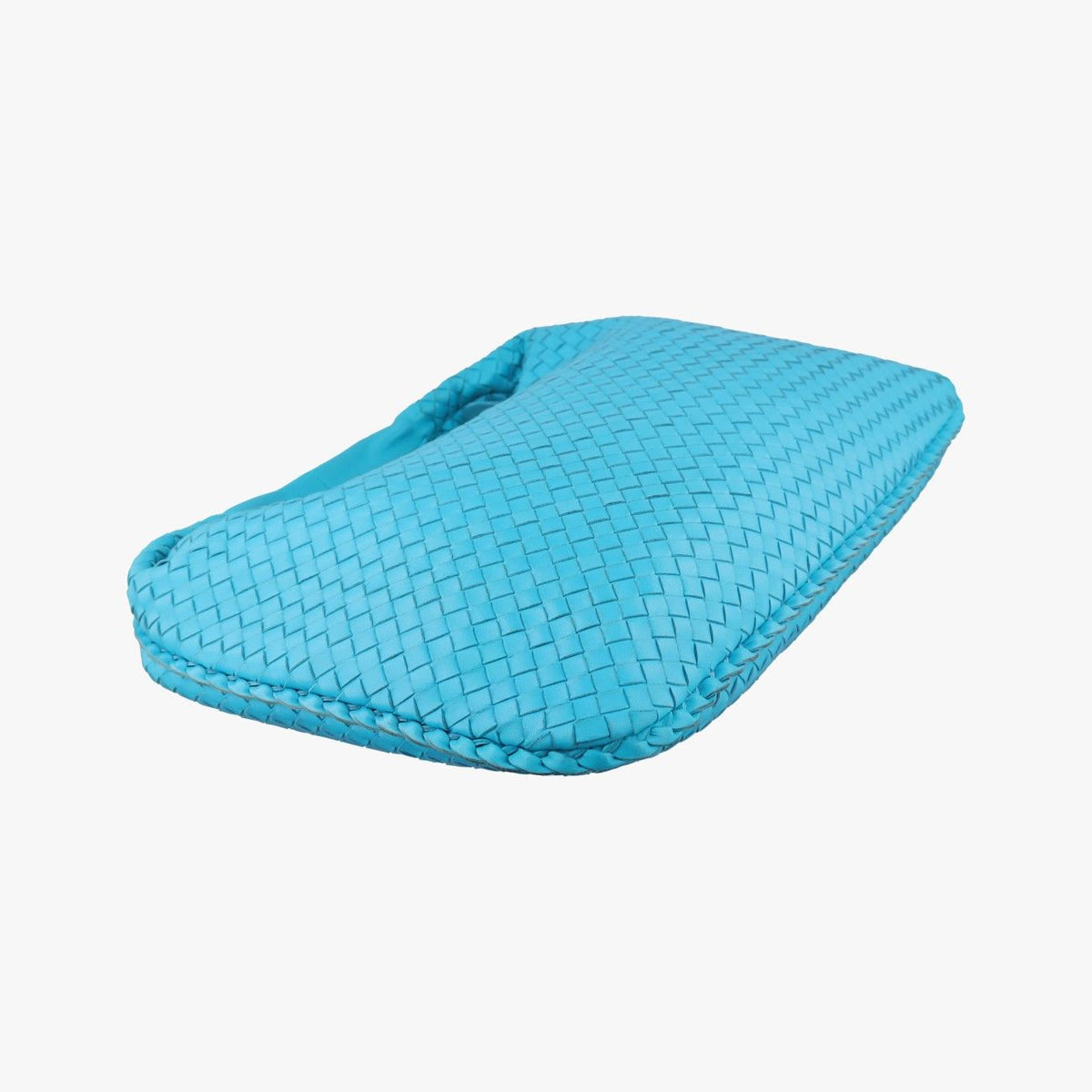 Bottega Veneta Intrecciato Blue Lambskin — view 7