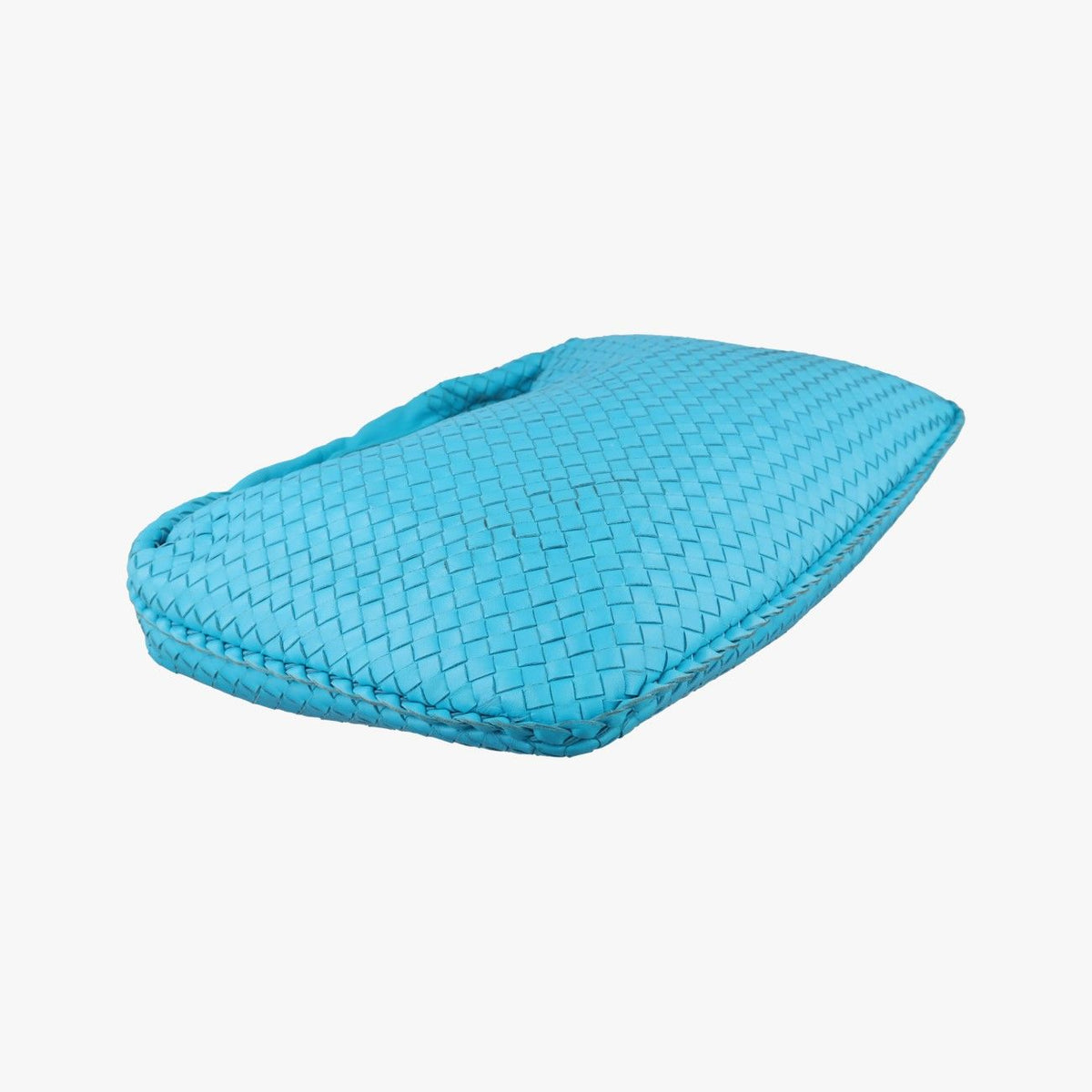 Bottega Veneta Intrecciato Blue Lambskin — view 5