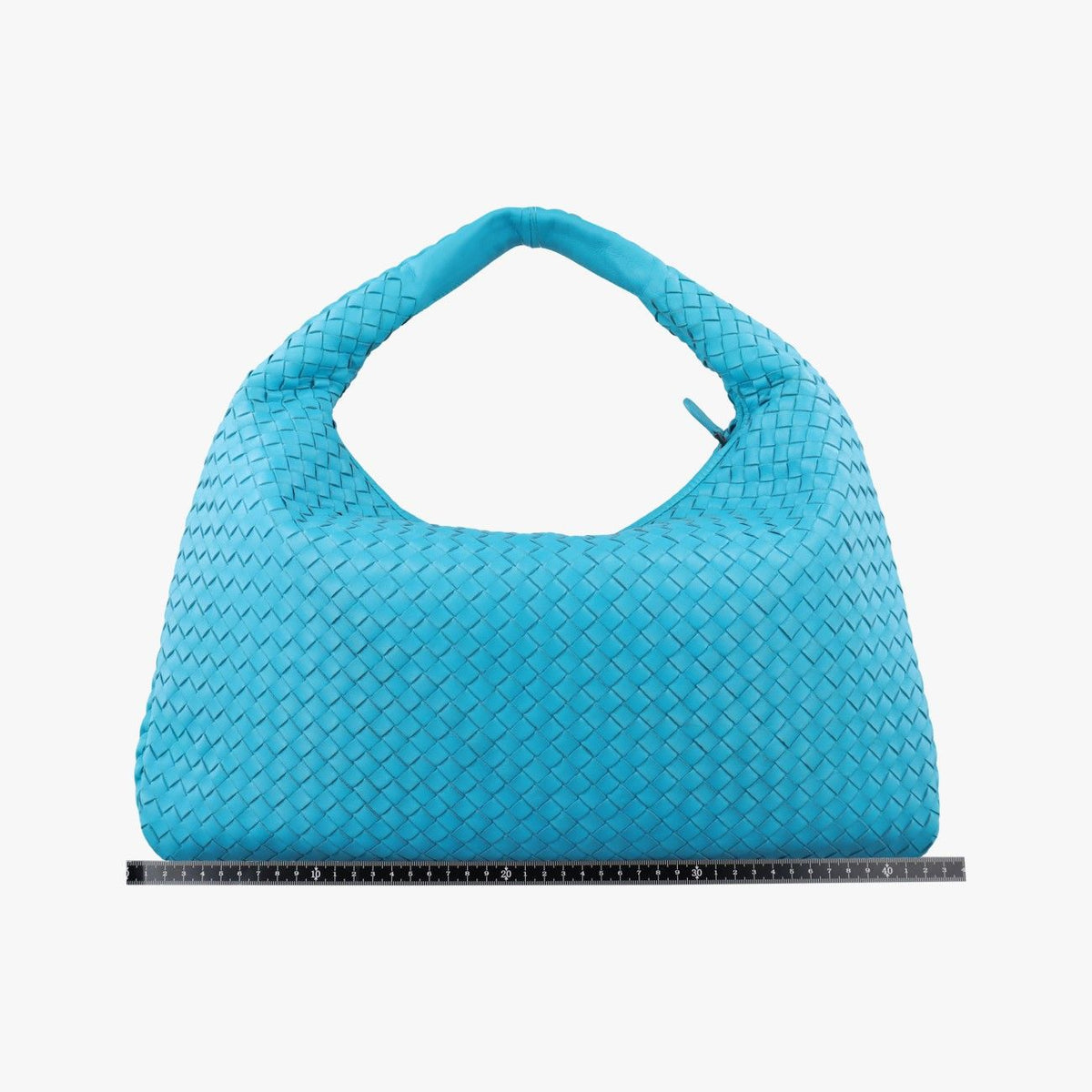 Bottega Veneta Intrecciato Blue Lambskin — view 2