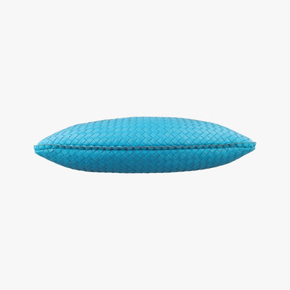 Bottega Veneta Intrecciato Blue Lambskin — view 3
