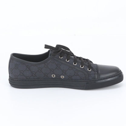Gucci GG Canvas Leather Low-Top Sneakers Lace-up Shoes 11.5 — view 7
