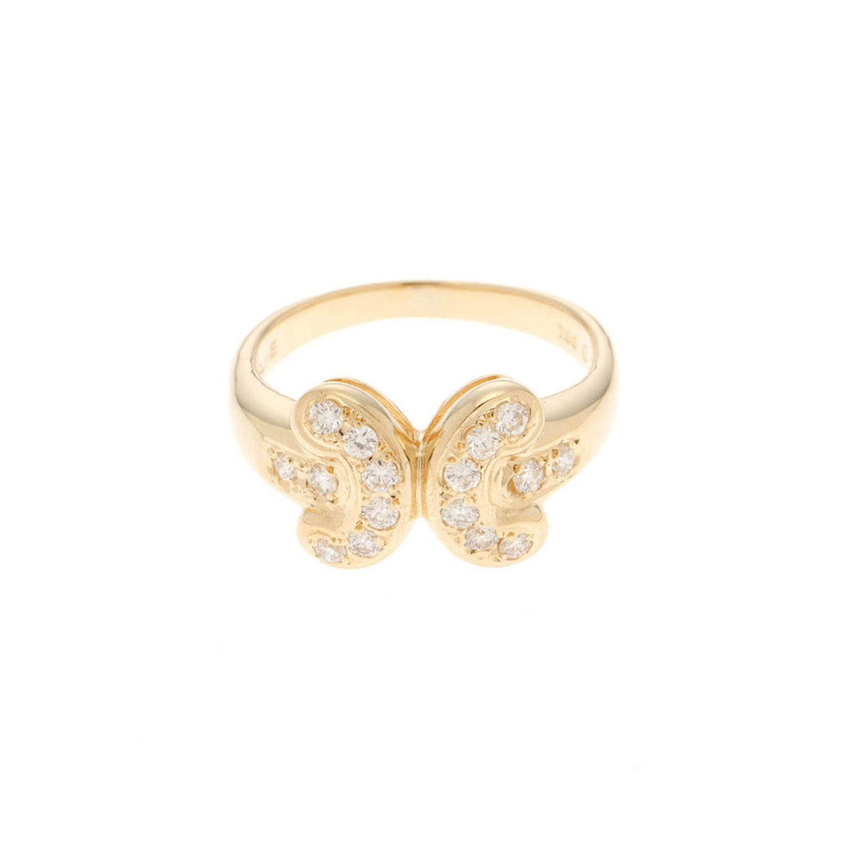 Celine Macadam Ring 18k Yellow Gold 18k