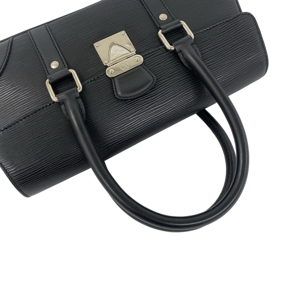 Louis Vuitton Segor Epi Leather Mini Boston Bag Noir Black — view 4