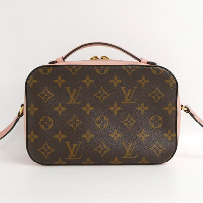 Louis Vuitton Saintonge Rose Poudre Monogram Shoulder Bag Pink Gold — view 2
