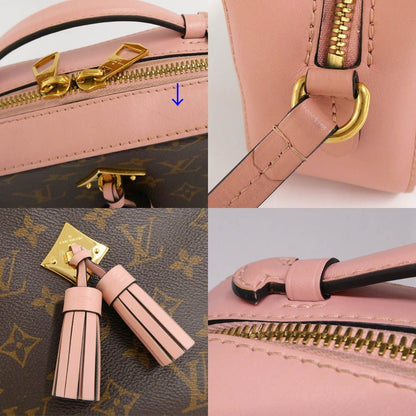 Louis Vuitton Saintonge Rose Poudre Monogram Shoulder Bag Pink Gold — view 7