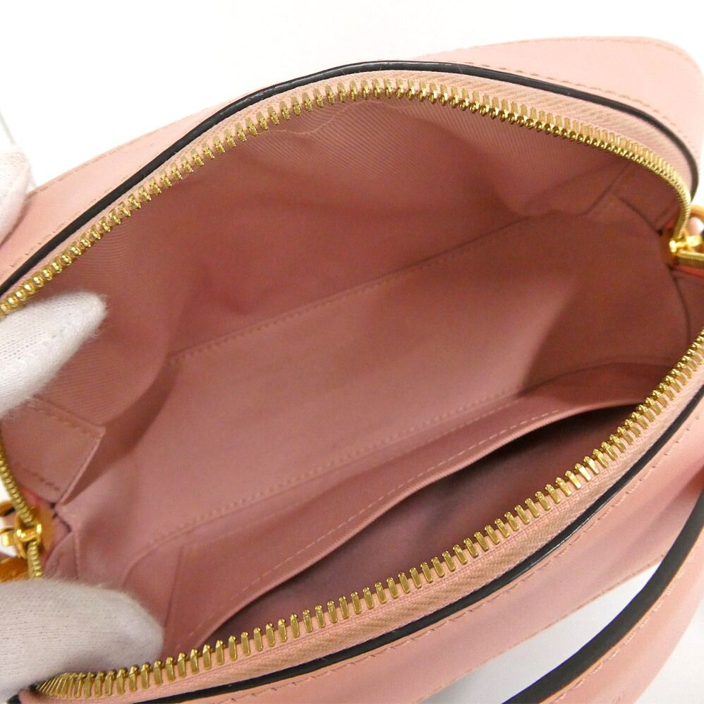 Louis Vuitton Saintonge Rose Poudre Monogram Shoulder Bag Pink Gold — view 5